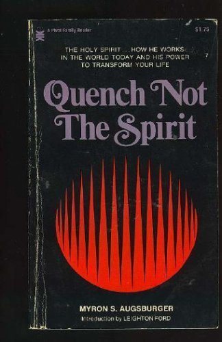 Quench not the spirit cover