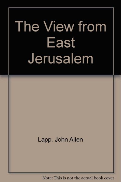 The View from East Jerusalem cover