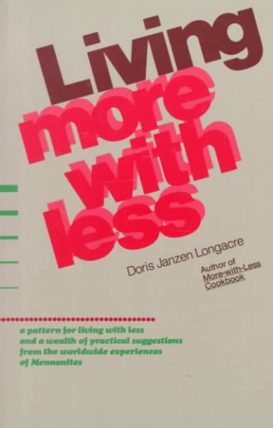 Living More With Less