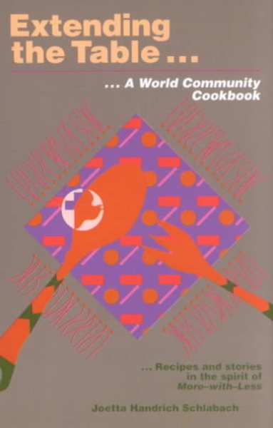 Extending the Table: A World Community Cookbook cover
