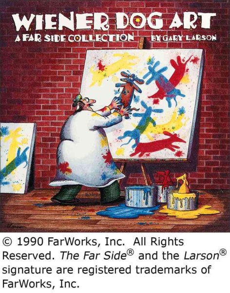 Wiener Dog Art: A Far Side Collection (Volume 15) cover