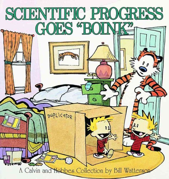 Scientific Progress Goes 'Boink': A Calvin and Hobbes Collection (Volume 9) cover