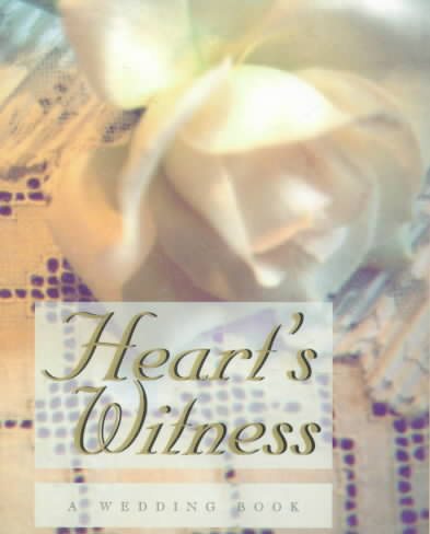 Ms Heart'S Witness A Wedding Book cover