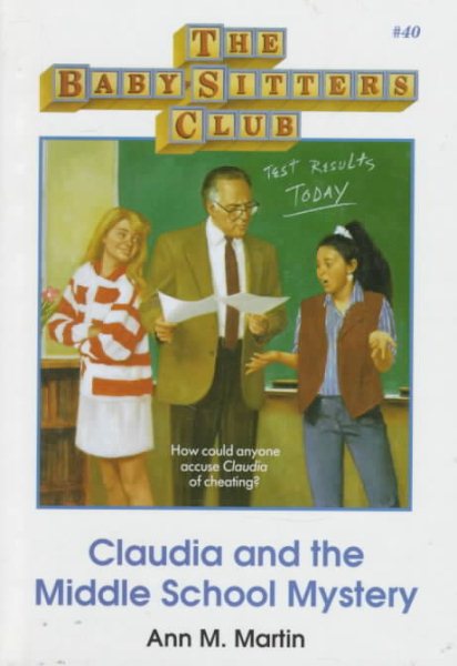 Claudia and the Middle School Mystery (Baby-sitters Club) cover