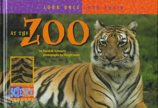 At the Zoo (Look Once, Look Again) cover