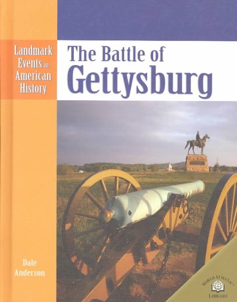 The Battle of Gettysburg (Landmark Events in American History) cover