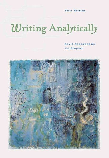 Writing Analytically (with InfoTrac) cover