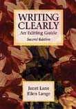 Writing Clearly: An Editing Guide cover