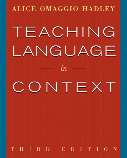 Teaching Language In Context (World Languages) cover
