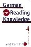 German for Reading Knowledge cover