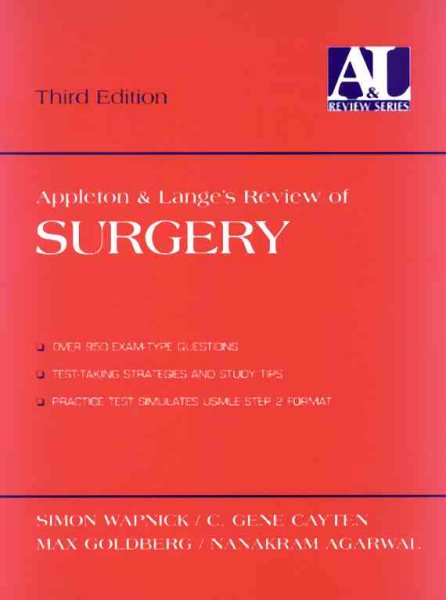 Appleton & Lange's Review of Surgery cover
