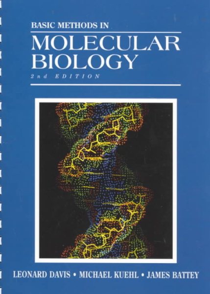 Basic Methods In Molecular Biology cover