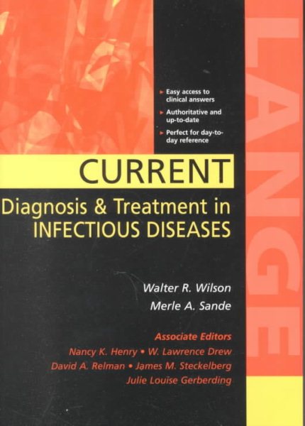 Current Diagnosis & Treatment in Infectious Diseases cover