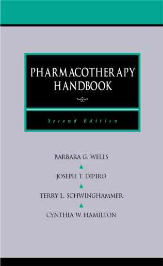 Pharmacotherapy Handbook cover