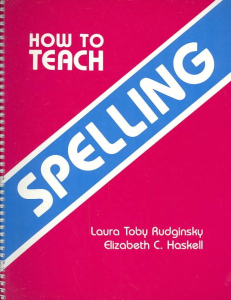 How to Teach Spelling cover