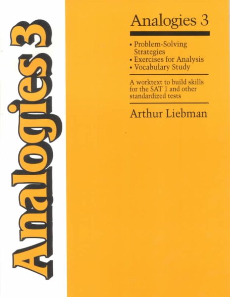 Analogies 3: Problem Solving Strategies cover