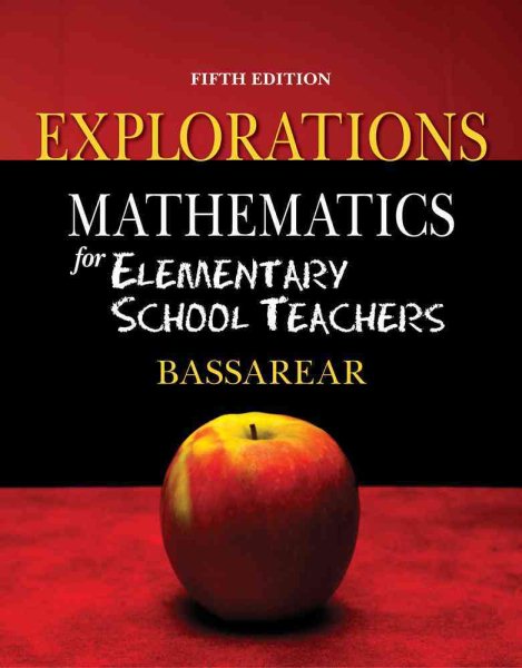 Explorations for Bassarear's Mathematics for Elementary School Teachers, 5th cover