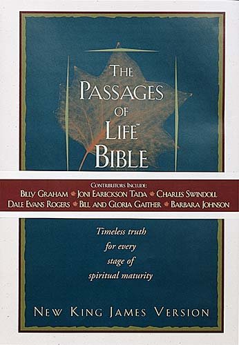 The Passages of Life Bible (New King James Version) cover