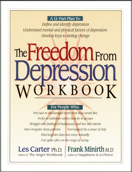 Freedom From Depression Workbook, The (Minirth Meier New Life Clinic Series) cover