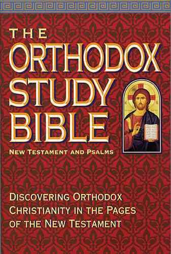 The Orthodox Study Bible: New Testament and Psalms cover