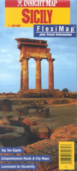 Insight Map Sicily: Fleximap Plus Travel Information