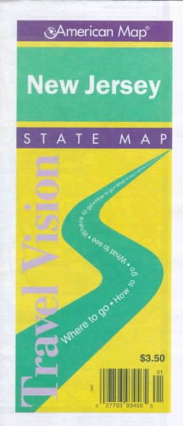 New Jersey : State Map cover