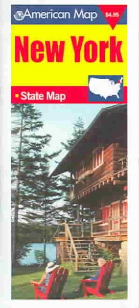 New York State Map (Travel Vision) cover