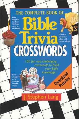The Complete Book of Bible Trivia Crossword Puzzles cover