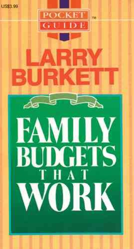 Family Budgets That Work (Pocket Guide) cover