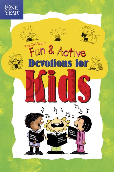 Fun & Active Devotions for Kids (The One Year Book) cover