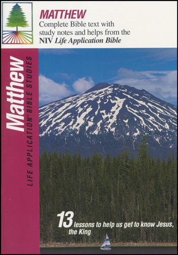 Matthew (Life Application Bible Studies (NIV)) cover