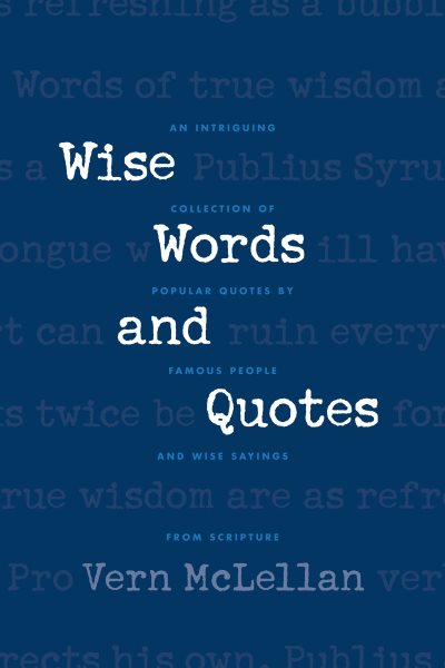 Wise Words and Quotes cover