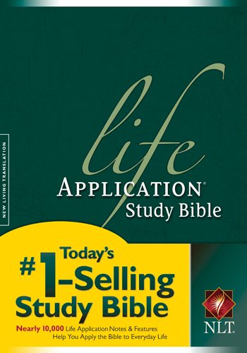 NLT Life Application Study Bible, Second Edition (Red Letter, Hardcover) cover