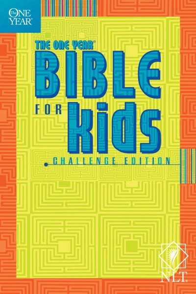 The One Year Bible for Kids, Challenge Edition NLT (Tyndale Kids) cover