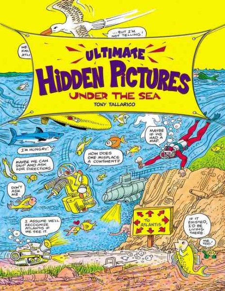 Ultimate Hidden Pictures: Under the Sea cover