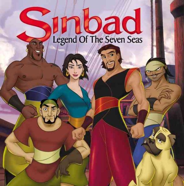 Sinbad: Legend of the Seven Seas (Sinbad: Legend of the Seven Seas 8x8 Storybook) cover