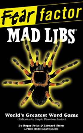 Fear Factor Mad Libs cover