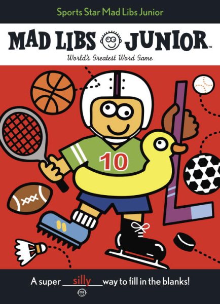 Sports Star Mad Libs Junior cover