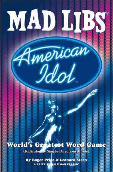 American Idol Mad Libs