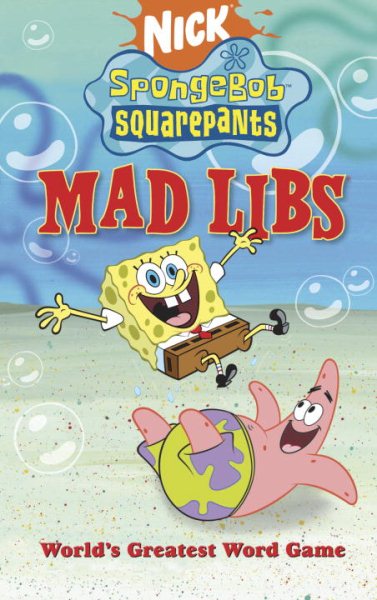 SpongeBob SquarePants Mad Libs cover