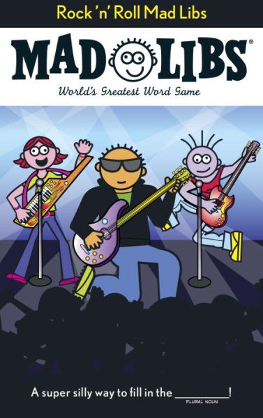 Rock 'n' Roll Mad Libs: World's Greatest Word Game cover