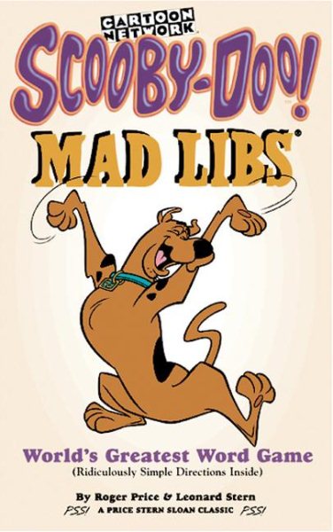 Scooby Doo Mad Libs