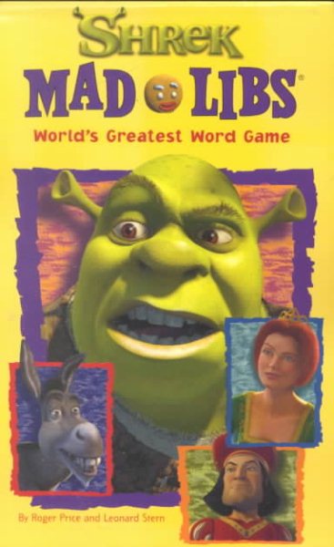 Shrek Mad Libs cover