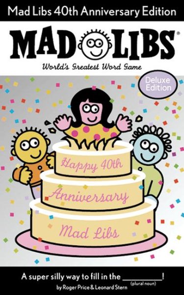 Mad Libs, 40th Anniversary Edition cover