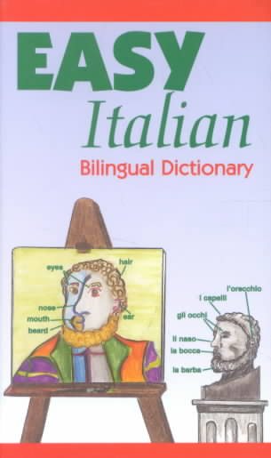 Easy Italian Bilingual Dictionary (English and Italian Edition) cover