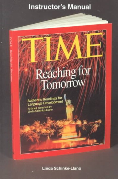 Time: Reaching for Tomorrow cover