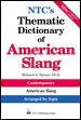 NTC's Thematic Dictionary of American Slang cover