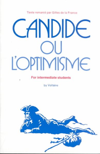 Candide Ou L'Optimisme: For Intermeditate Students cover