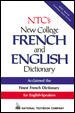NTC's New College French and English Dictionary cover