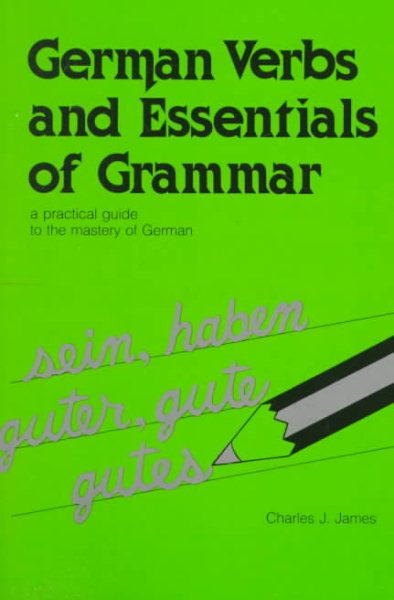 German Verbs And Essentials of Grammar cover